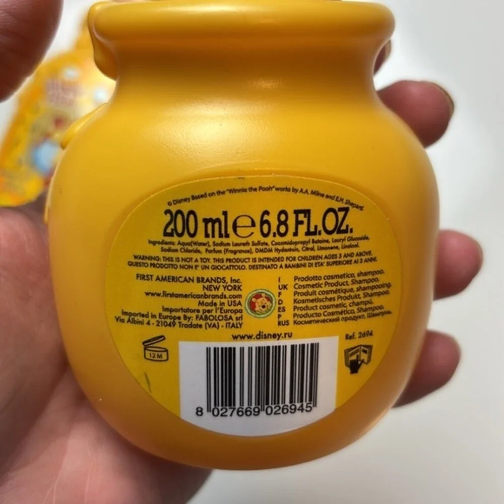 Disney WINNIE the POOH Shampoo and shower‎ gel
